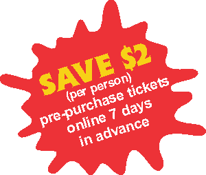 Save $2 per person if you order online 7 days in advance